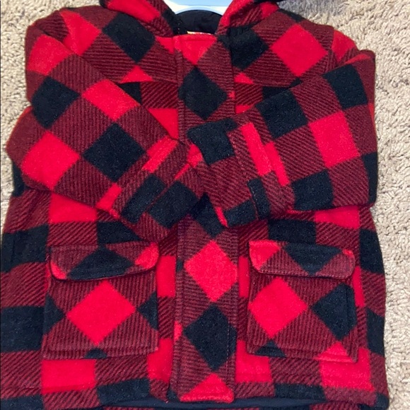 Red and black plaid jacket - Picture 2 of 3